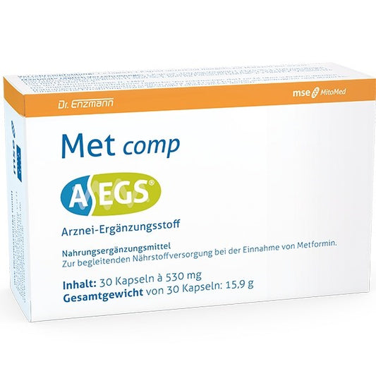 8 AINE KOMPLEKSI / MSE AEGS Met Comp / 30 kapslit)