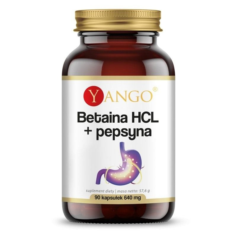 BETAIINI HCL + PEPSIINI / 90 kaps.