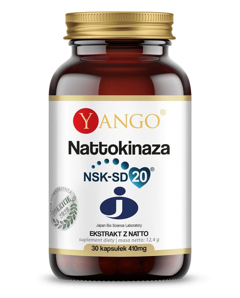 NATTOKINAASI / NSK - SD 20 / 100 mg / 30 kaps.