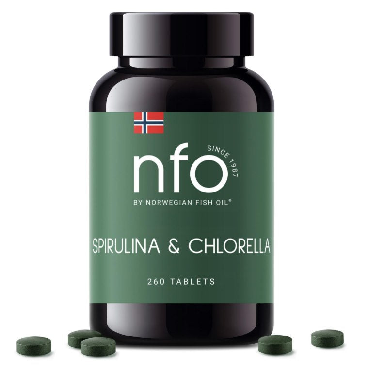 SPIRULINA & CHLORELLA (260 tablettia)