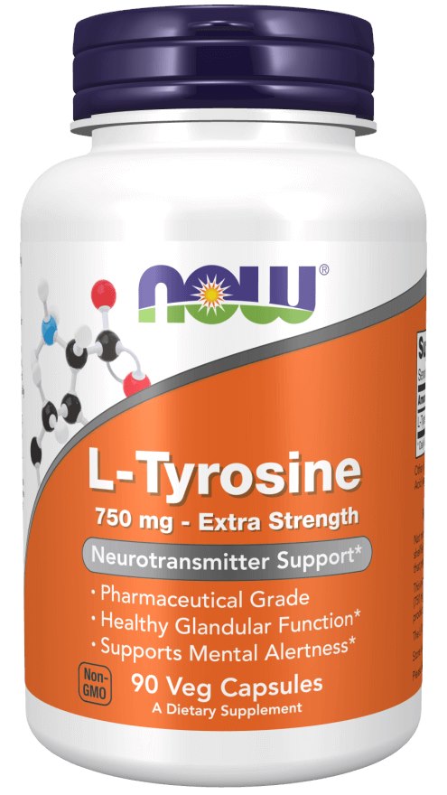 L-TYROSIINI / FARMASEUTTINEN LAATU / 750 mg / 90 kaps.