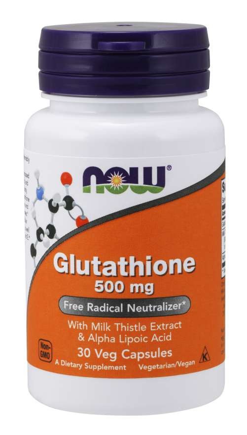 NOW FOODS Glutathion, 500 mg (30 Kapseln)