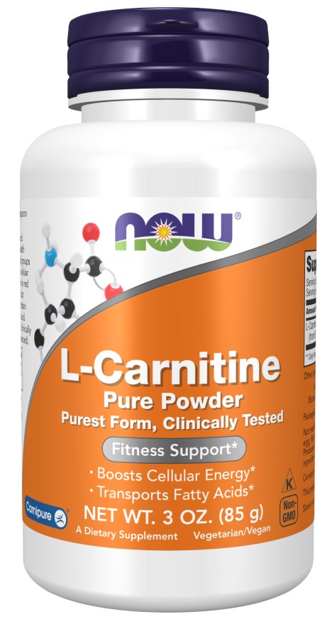 NOW FOODS L-Carnitin (85 g / 3 oz.)