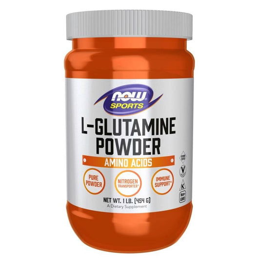NOW FOODS L-Glutamin Pulver (454 g)