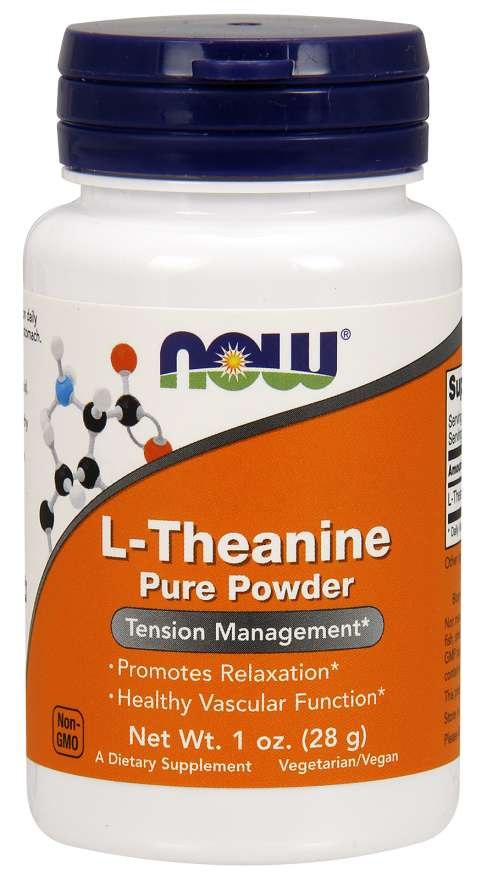 NOW FOODS L-Theanin Pulver (28 g / 1 oz.)