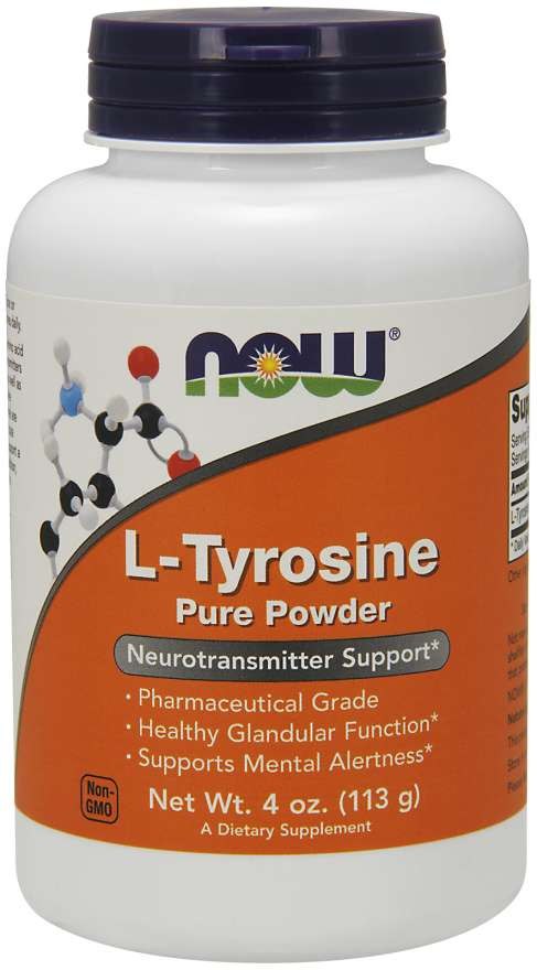 L-TYROSIINI / PUHDAS JAUHE / 1200 mg / 113 g
