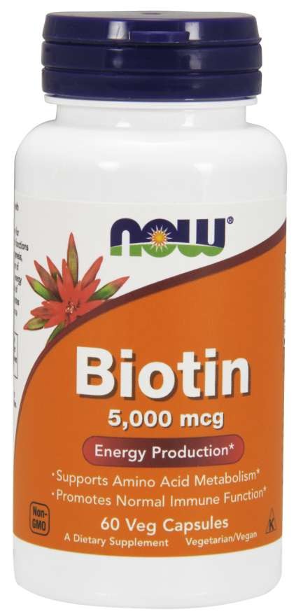 BIOTIINI / 5000 mcg / 60 vkaps.