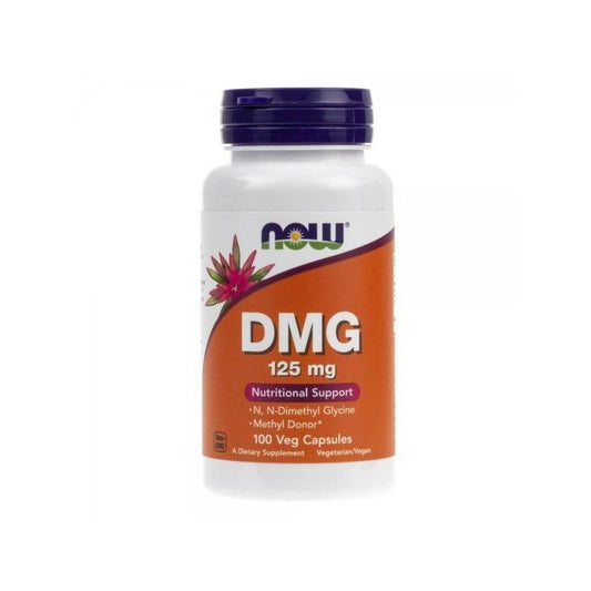 NOW FOODS DMG, 125 mg (100 Kapseln)