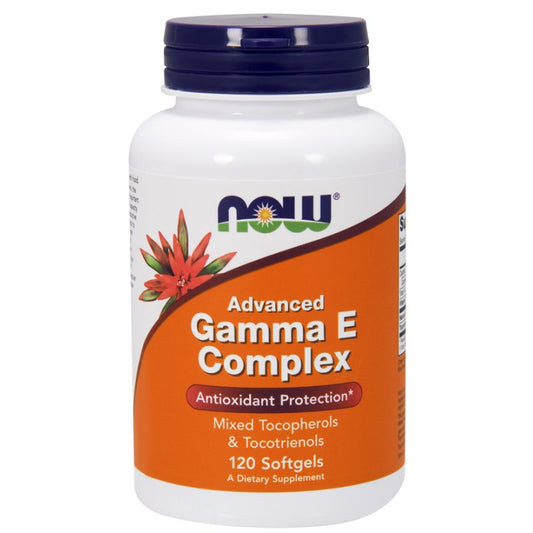 NOW FOODS Fortgeschrittenes Gamma E (120 Weichgelkapseln)