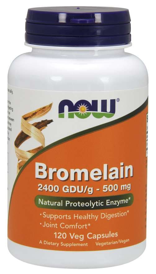 BROMELAIINI / 500 mg / 2400GDU / 120 vkaps.