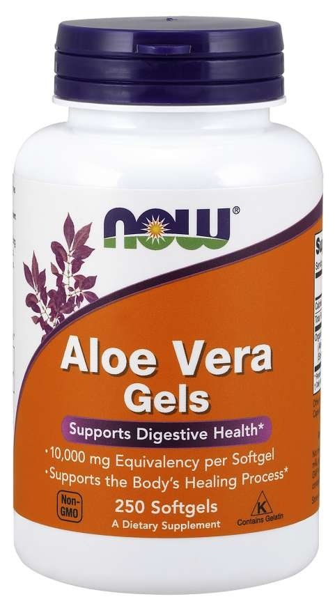 NOW FOODS Aloe Vera 10.000 Kapseln (250 Kapseln)