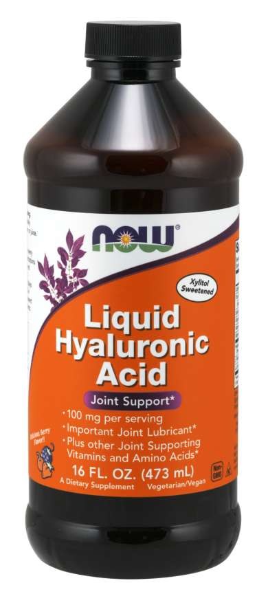 NOW FOODS Flüssige Hyaluronsäure Plus (473 ml / 16 fl. oz.)