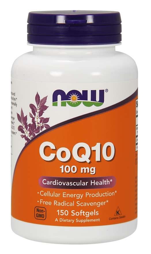 NOW FOODS CoQ10, 100 mg (150 Weichgelkapseln)