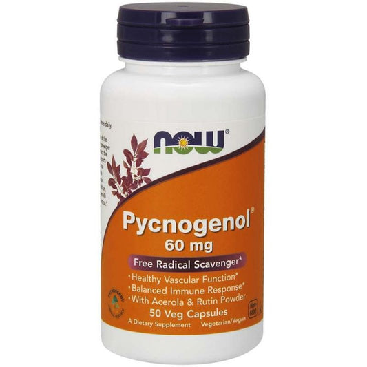 PYCNOGENOL + ACEROLA + RUTIINI / 60 mg / 50 vkaps.