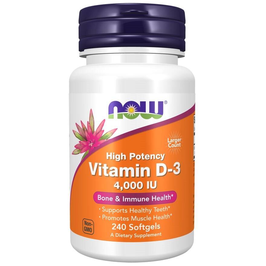 D3 VITAMIN / 4000 IU / 240 mjuka kapslar