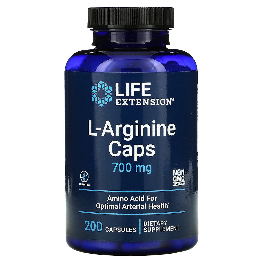 LIFE EXTENSION L-Arginin, 700 mg (200 Kapseln)