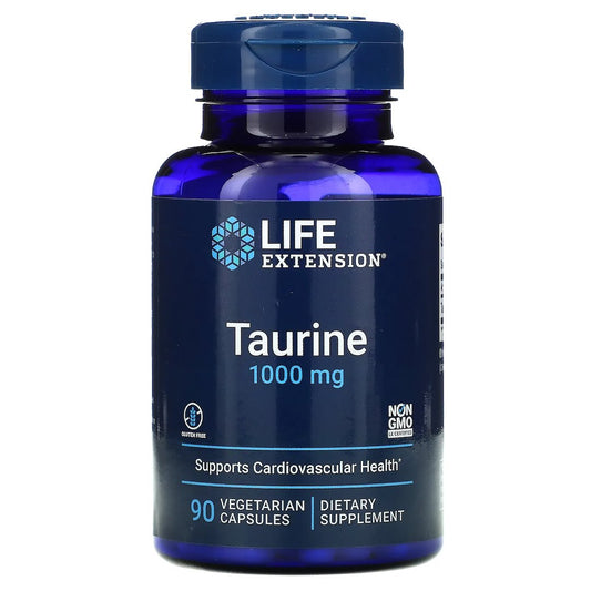 LIFE EXTENSION Taurin, 1000 mg (90 Kapseln)