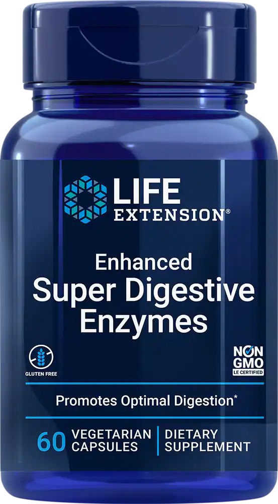 SUPER DIGESTIVE ENZYMES / RUOANSULATUSENTSYYMIT / 60 vkaps.