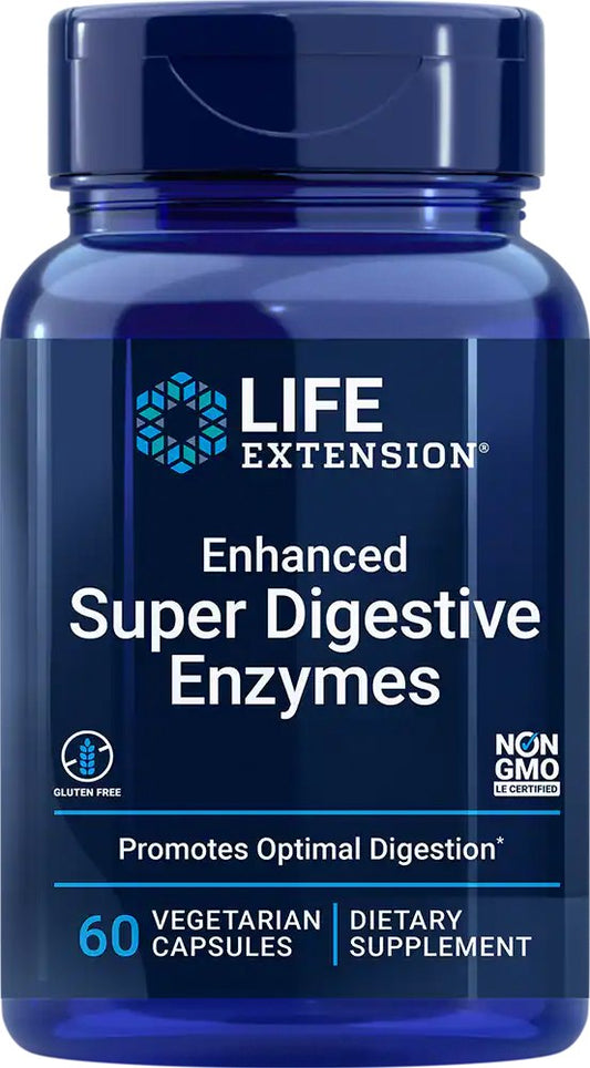 SUPER DIGESTIVE ENZYMES / RUOANSULATUSENTSYYMIT / 60 vkaps.