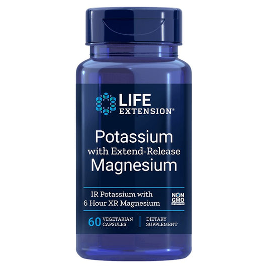 KALIUM + AIKAVAPAUTETTU MAGNESIUM / 60 vkaps.
