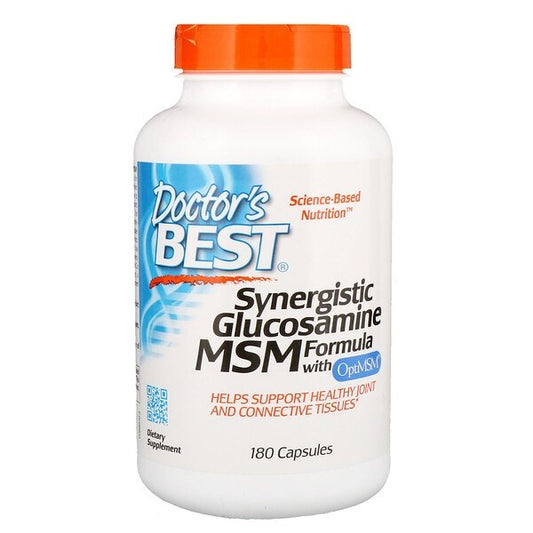 SYNERGINEN GLUKOSAMIINI + MSM / OptiMSM / 180 kaps.