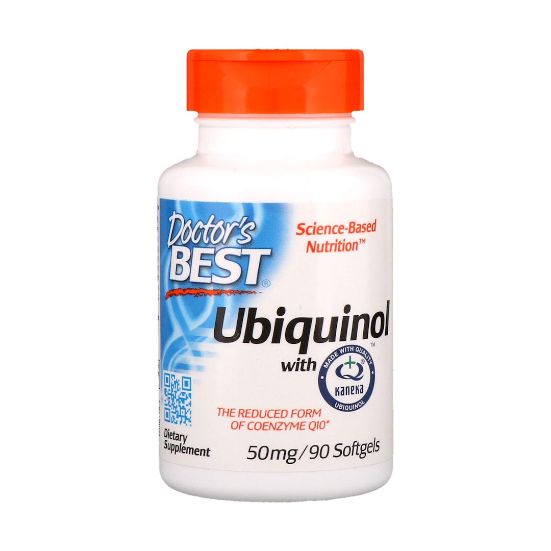 DOCTOR'S BEST Ubiquinol with Kaneka Qh, 50 mg (90 Softgels)