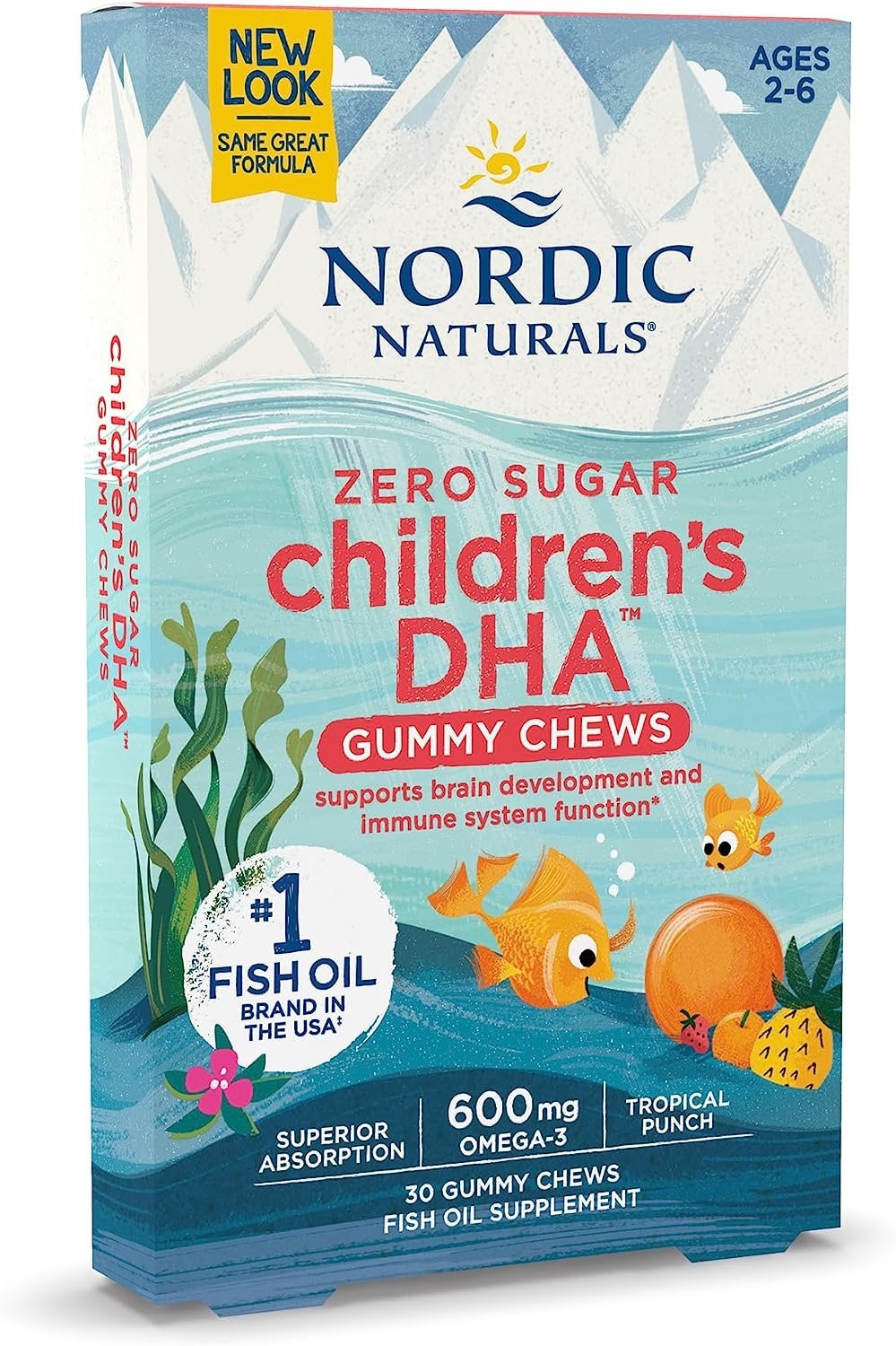 LASTEN DHA / 600 mg / 30 pureskeltavaa gummya