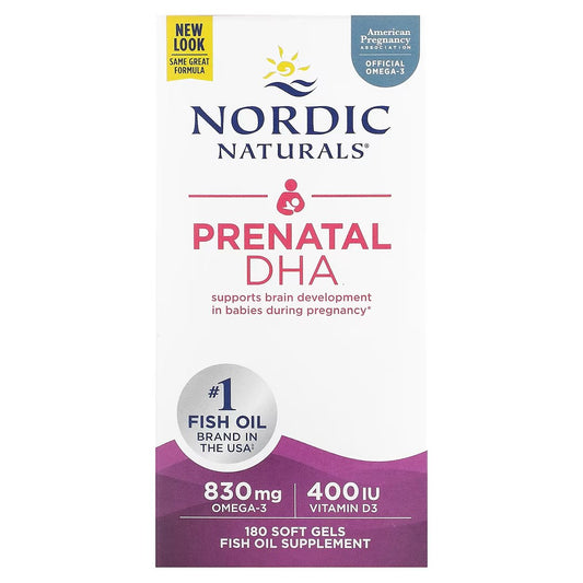 PRENATAL DHA + D3 / 830 mg / MAUSTAMATON / 180 pehmokapselia