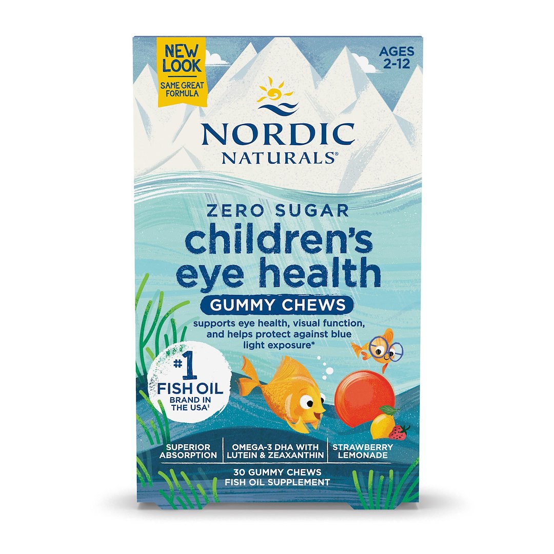 LASTEN SILMIEN TERVEYS / MANSIKKALIMONADI / 30 gummya