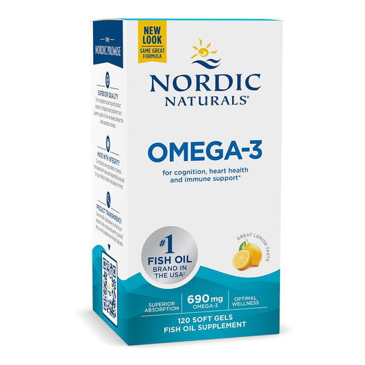 OMEGA-3 / 690 mg / SITRUUNA / 120 pehmokapselia