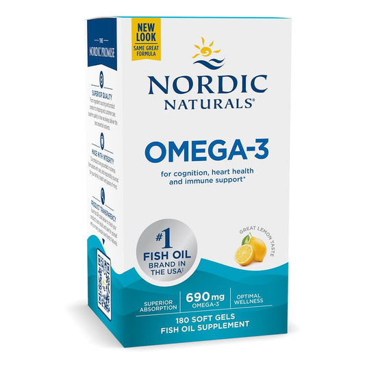 OMEGA-3 / 690 mg / SITRUUNA / 180 pehmokapselia