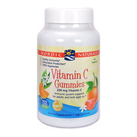 C-VITAMIN GUMMIBJÖRNAR / 250 mg / MANDARIN / 120 gummibjörnar