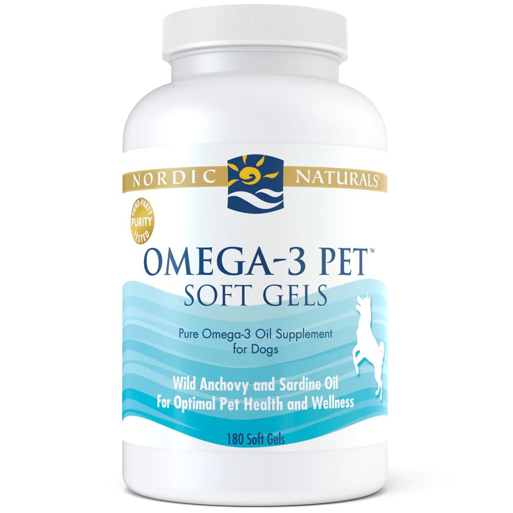 OMEGA-3 / LEMMIKEILLE / 180 pehmokapselia