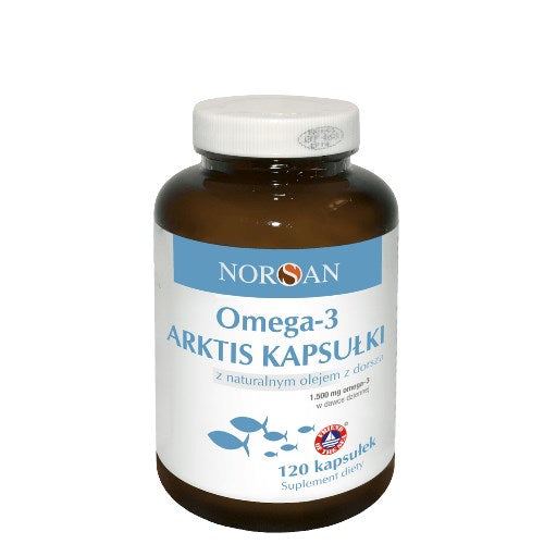 OMEGA-3 ARKTIS / TURSKAÖLJY / 120 kaps.
