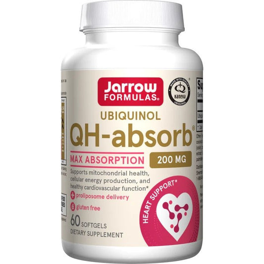 UBIKINOLI QH-ABSORB / 200 mg / 60 pehmokapselia