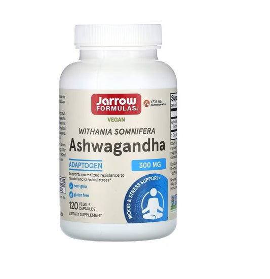ASHWAGANDHA-JUURIUUTE / KSM-66 / 300 mg / 120 vkaps.