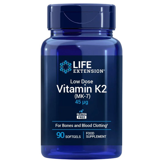 K2-MK-7 VITAMIINI / 45 mcg / 90 pehmokapselia