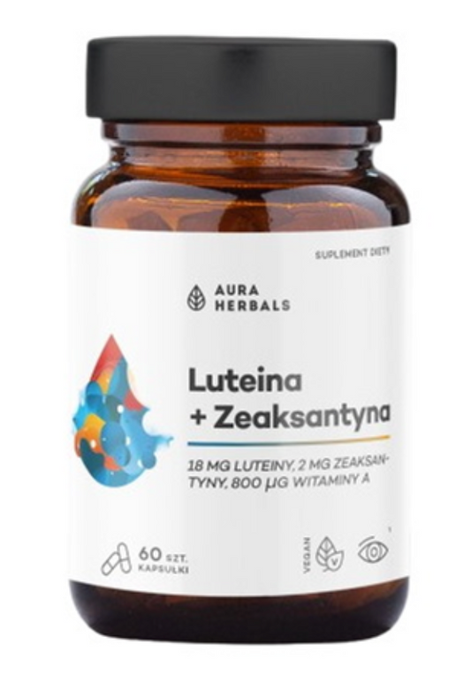 LUTEIINI + ZEAKSANTAANI + A-VITAMIINI / 60 kpl