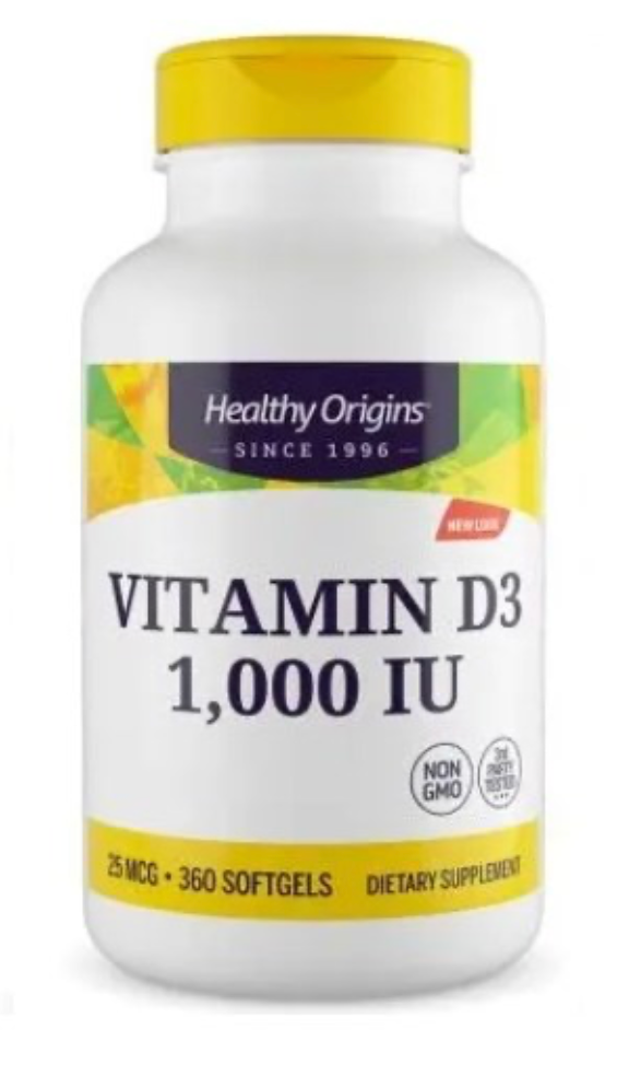 D3-VITAMIINI / 1000 IU / 360 kaps.