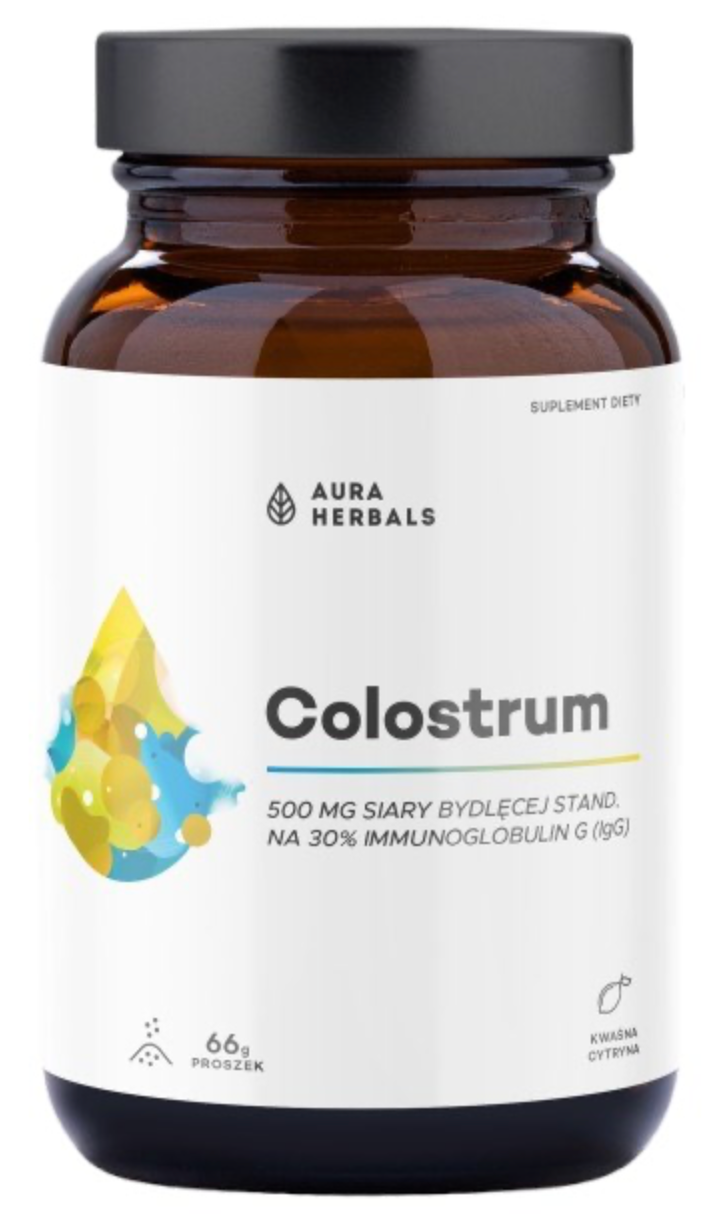 COLOSTRUM / NAUDAN TERNIMAITOJAUHE / SITRUUNA / 500 mg / 66 g