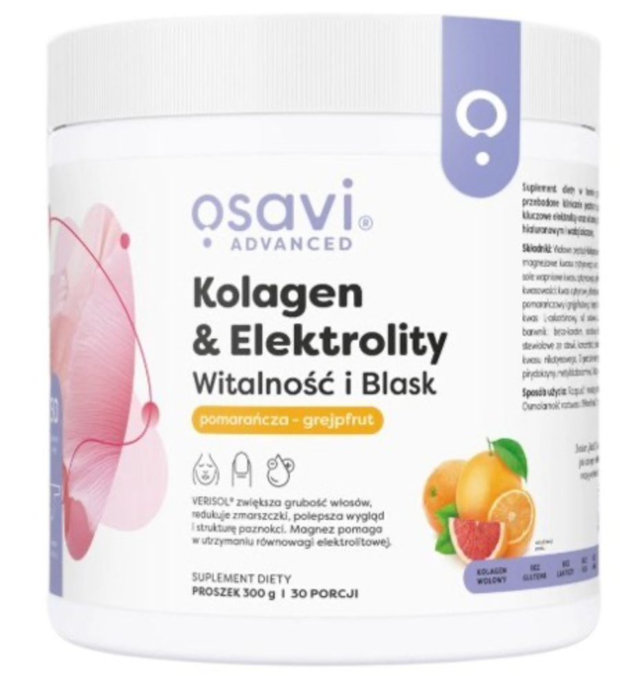 KOLLAGEENI + ELEKTROLYYTIT / VITALITY / APP. + GREIPPI / 300 g