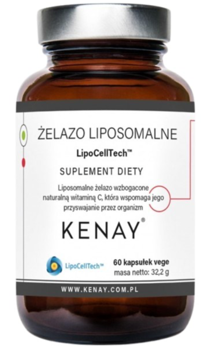 LipoCellTech™ / LIPOSOMAALINEN RAUTA + ACEROLA / 15 mg / 60 kaps.