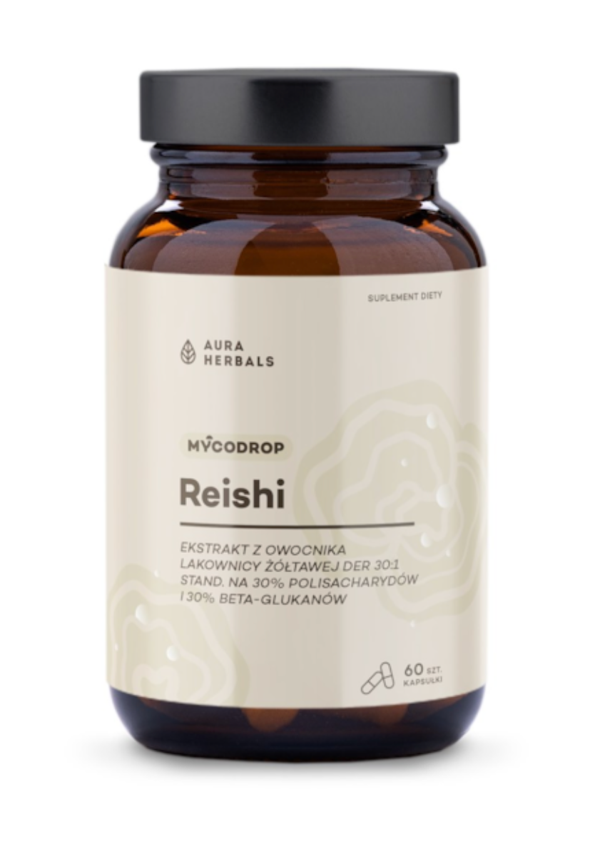 REISHI -UUTE / 500 mg / 60 kaps.