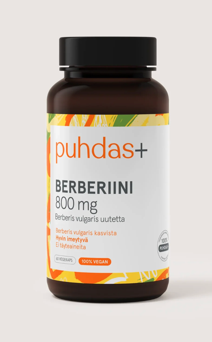 BERBERIINI / BERBERIS VULGARIS -UUTE / 800 mg / 60 vkaps.
