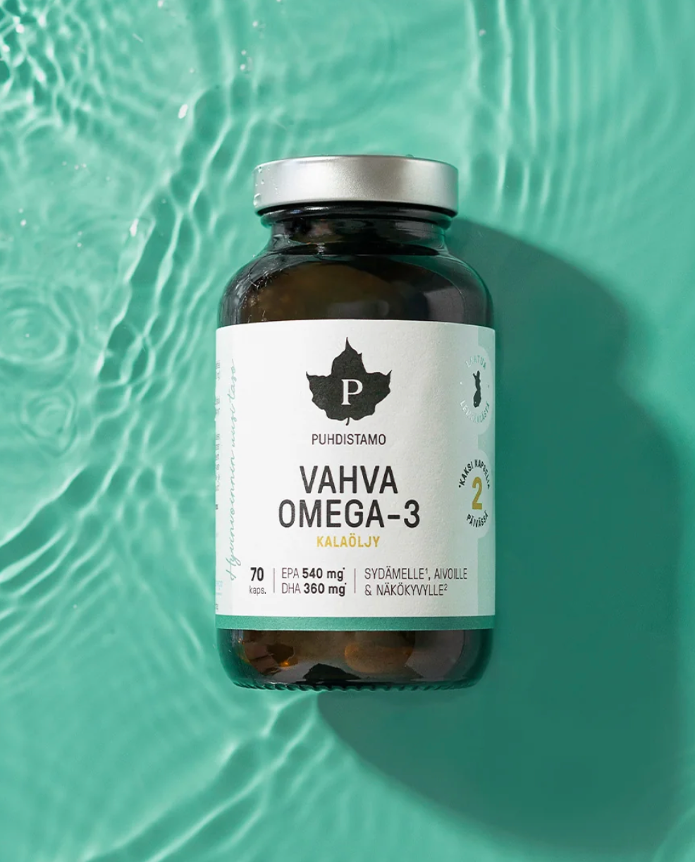 VAHVA OMEGA-3 / 1050 mg / 70 kapselia