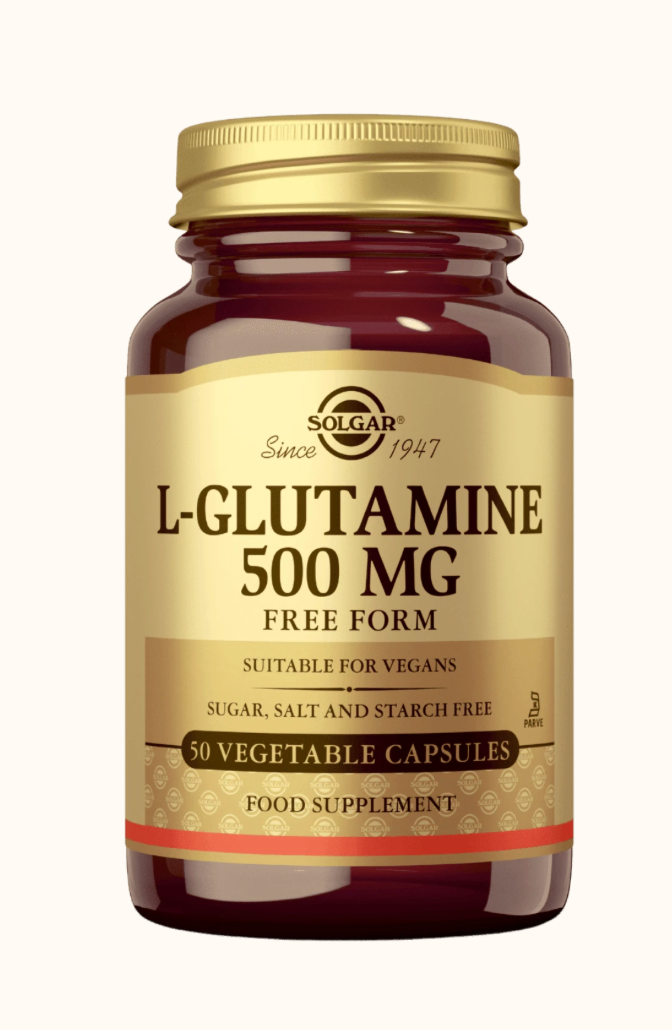 L-GLUTAMIINI / VAPAA MUOTO / 500 mg / 50 kaps.