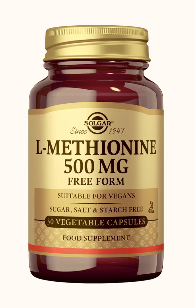 L-METIONIINI / VAPAA MUOTO / 500 mg / 30 kaps.