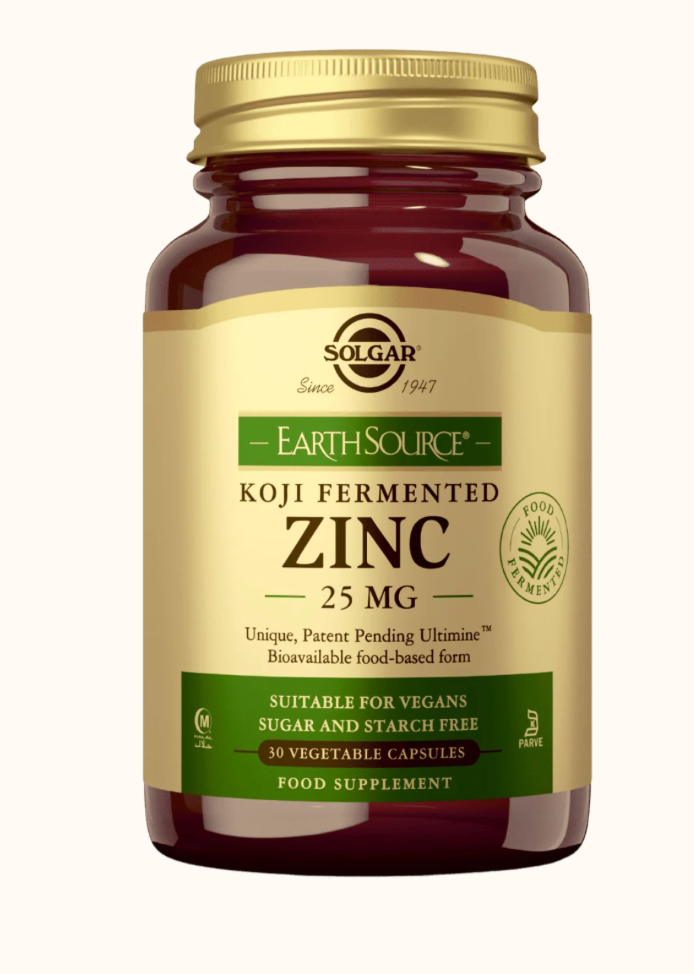 FERMENTOITU SINKKI / EARTH SOURCE KOJI / 25 mg / 30 kaps.