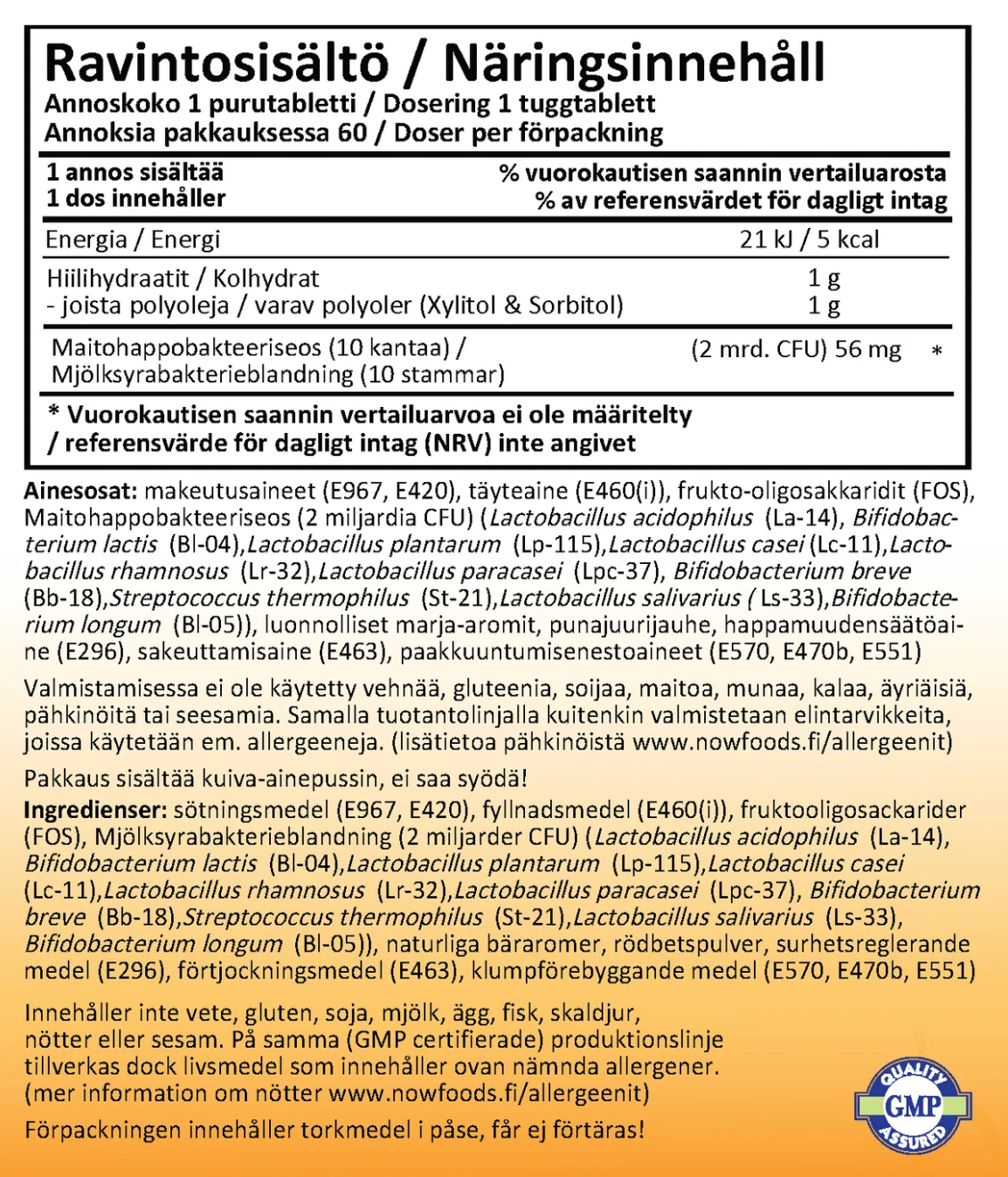 BERRYDOPHILUS / LASTEN PROBIOOTTI / 60 purutabl.