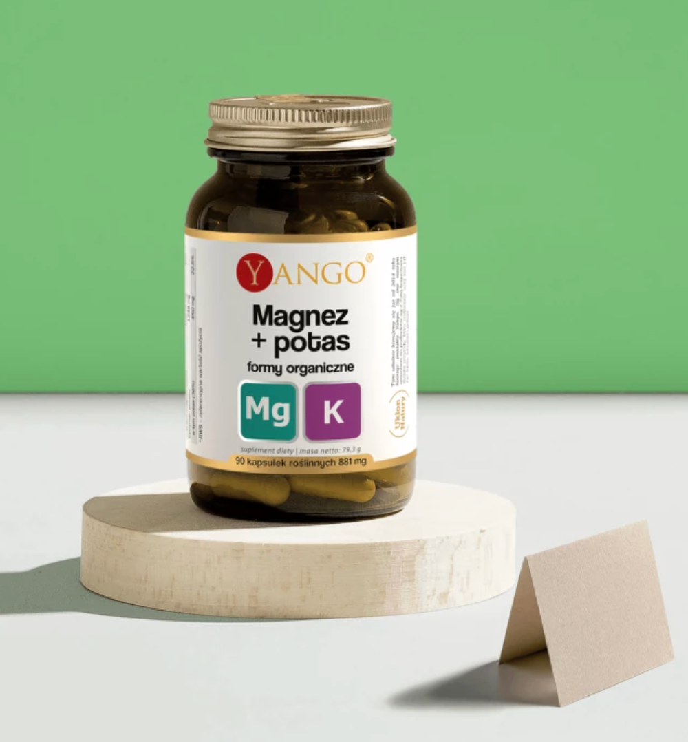 MAGNESIUM + KALIUM / 90 kaps.